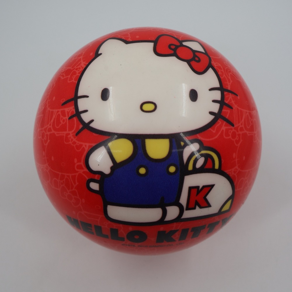 Hello Kitty Viz-A-Ball Brunswick Bowling Ball Red Sanrio 2010 USBC Approved New